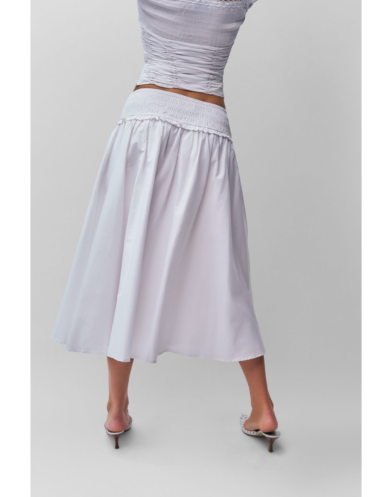 Fontana Skirt | White