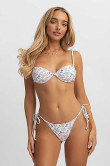 Women | Dana Side-Ties Cheeky Bottoms | Forget Me Not