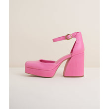 Fran Sculpted Chunky Platform | Flamingo