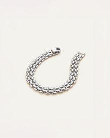 Francis Bracelet | Silver Dipped Brass