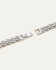 Francis Bracelet | Silver Dipped Brass