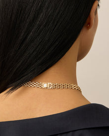 Francis Choker | Gold Tone Dipped Brass