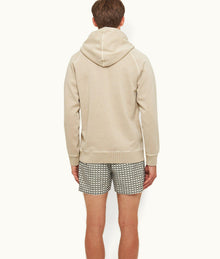 Francis Classic Fit Cotton Hooded Sweatshirt | Parched Green