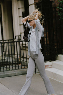 Camden knit pant rain cloud