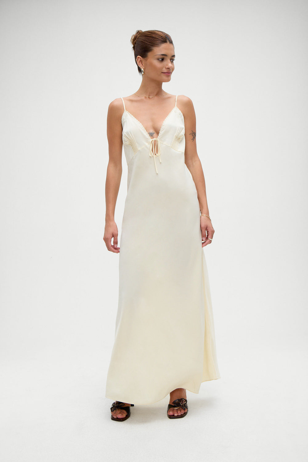 BeautyMaxiDress-Macadamia