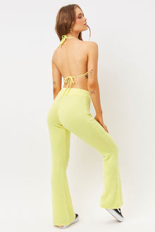 boardwalk cintronella yellow cashmere bralette