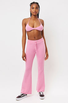 boardwalk rose pink cashmere bralette