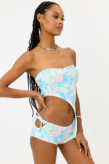 Dani Terry Strapless Bikini Top Sunshower