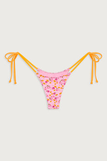 Divine floral skimpy bikini bottom queen's bath