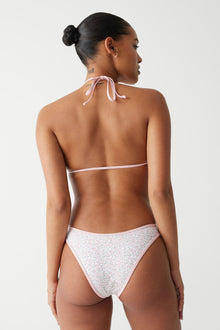 Dove classic floral bikini bottom baby blanket