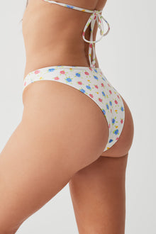Dove Floral Classic Bikini Bottom Water Blossom