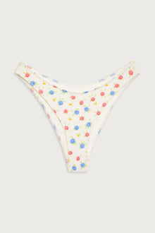 Dove Floral Classic Bikini Bottom Water Blossom