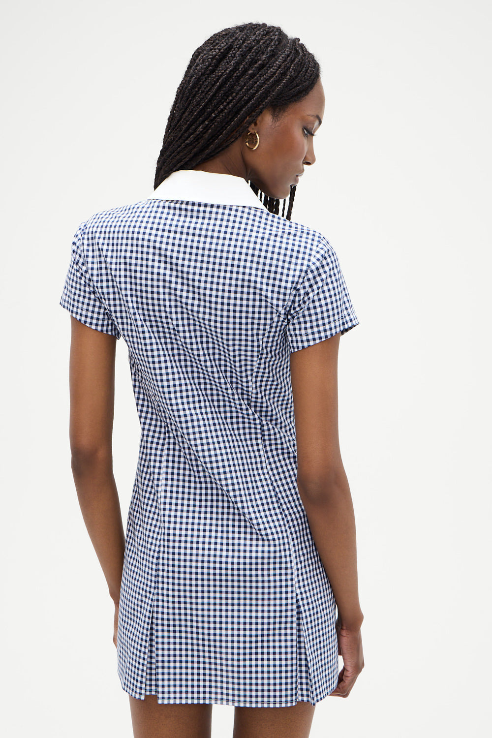 Garden Gingham Mini Dress | Seaside Gingham