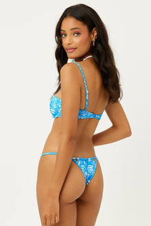 Ivy Iris Floral String Bikini Bottom