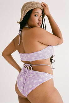 Jupiter Terry Bandeau Bikini Top Luna