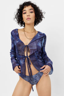 Molly Long Sleeve Shirt  Blue Jean