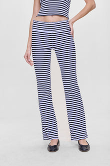 Bambi Striped Flare Pants Silhouette Stripe