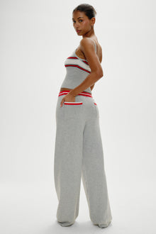 Barrymore Knit Pants - Mochi Stripe