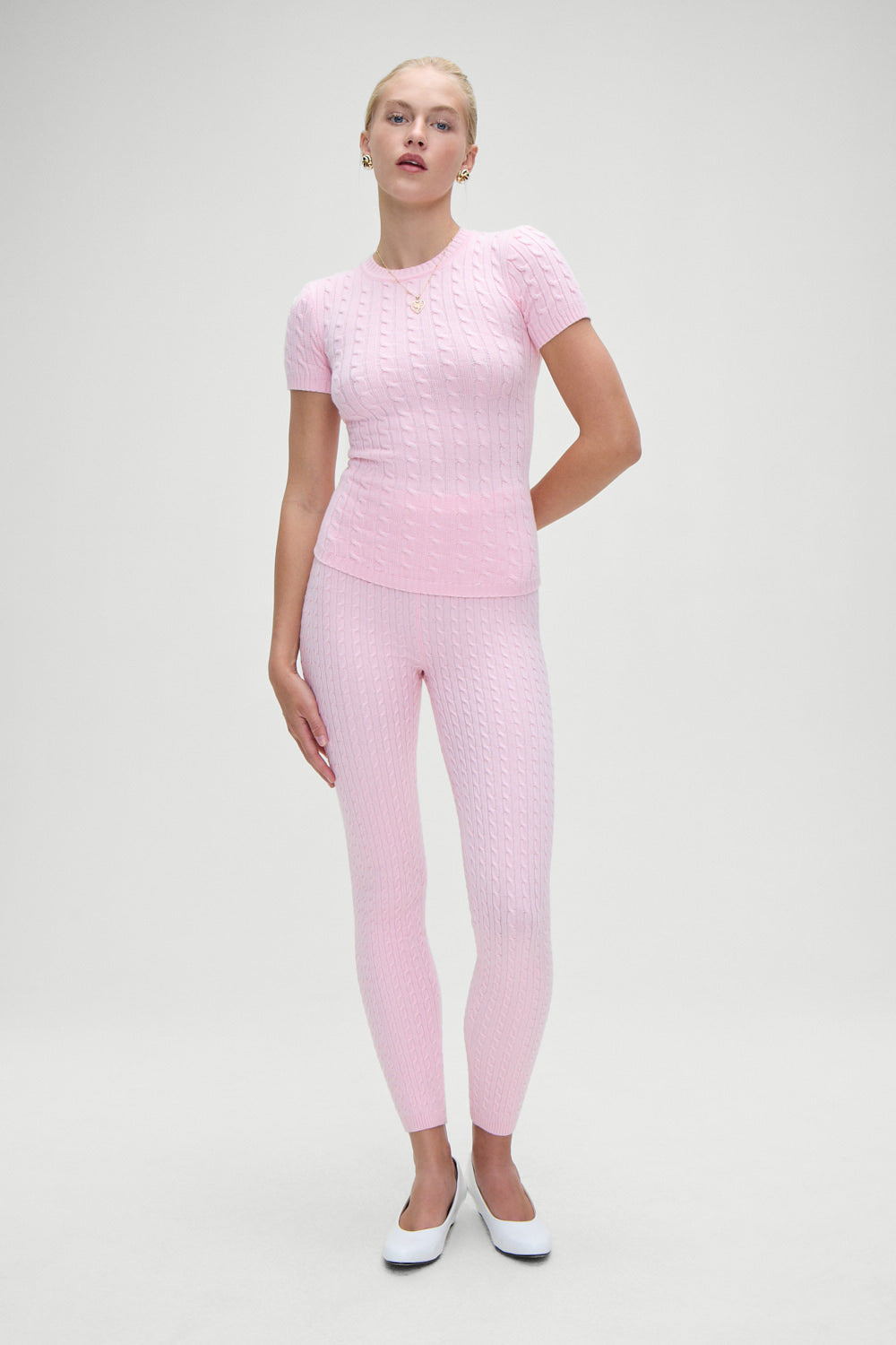 Bodin High Waisted Legging Cozy Pink