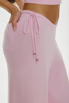 Breeze Low Rise Knit Pants - Strawberries & Cream