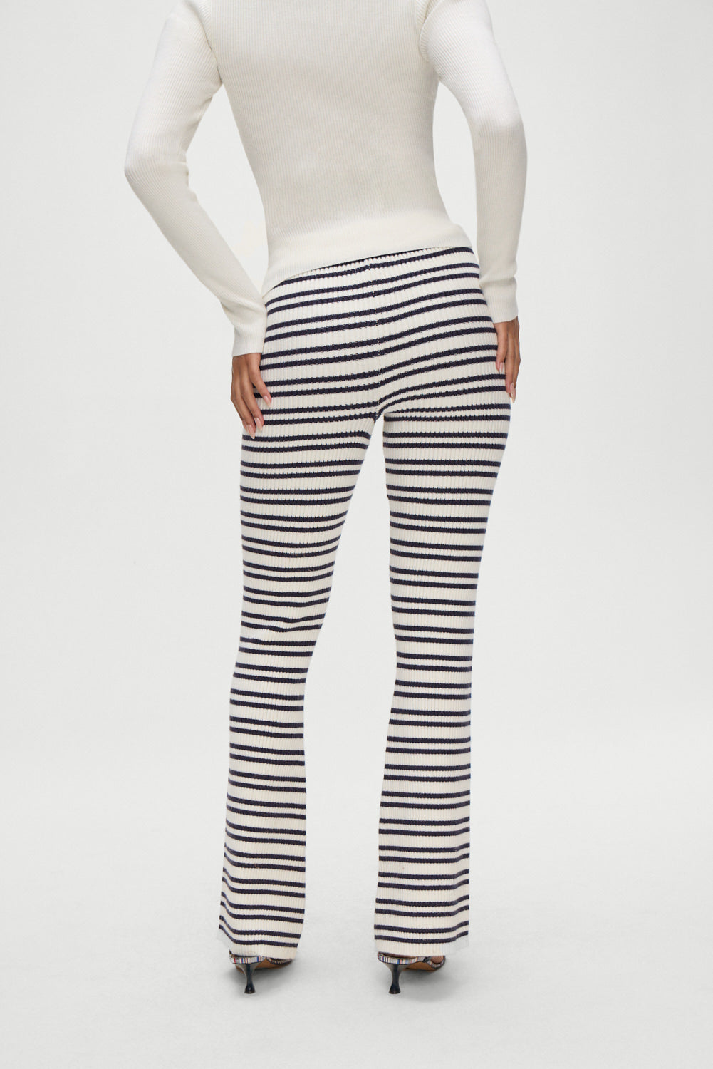 Camden Striped Knit Pants Starlit Stripe