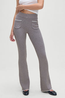 Camden Knit Pants Rain Cloud