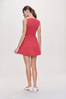 Charlotte Corset Mini Dress Ladybug