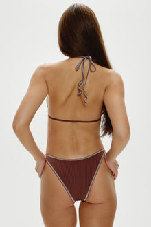 Harper Cheeky Bikini Bottom - Brown Sugar