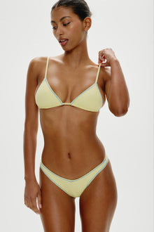 Harper Cheeky Bikini Bottom - Honeycomb