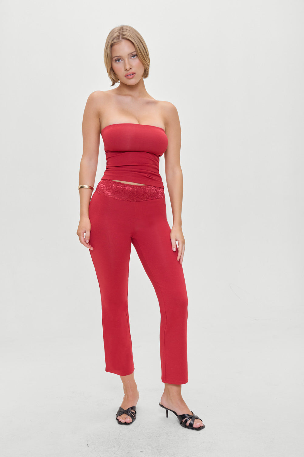 Holloway Low Rise Capri Pants | Pepper