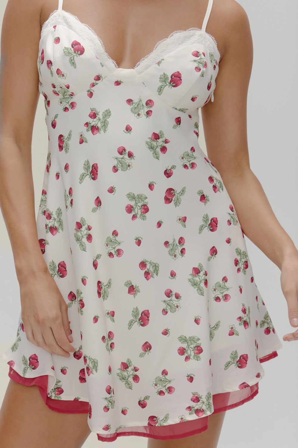 Kenley Mini Dress Strawberry Field