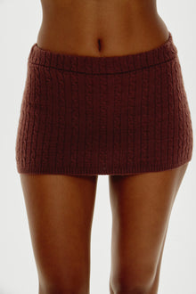 Marialla Mini Skort - Brown Sugar
