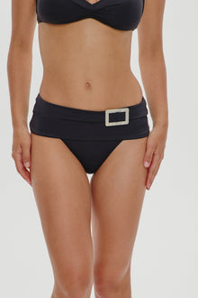 x BELLA HADID Maverick Micro Swim Skirt - Black