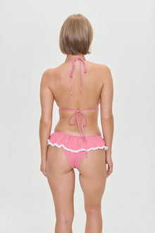 Mercer Swim Skirt Ladybug Gingham