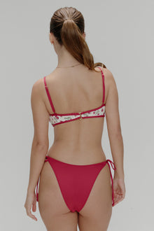 Romeo Cheeky String Bikini Bottom Rosebud