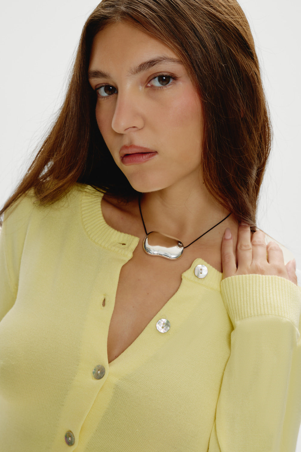 Sundae Cropped Cardigan - Honeycomb