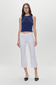 Twilight Capri Pants White