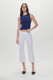 Twilight Capri Pants White