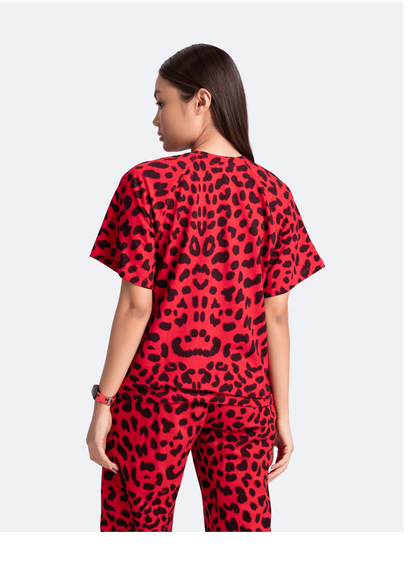 Free Flow T-Shirt | Red Leo