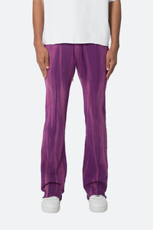 French Terry Flare Sweatpants | Purple
