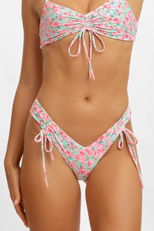 Women | Sophia Ruched Cheeky Bottoms | Fresh Blooms