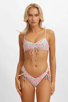 Women | Sophia Ruched Cheeky Bottoms | Fresh Blooms
