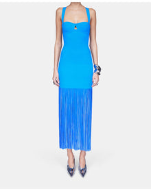 Fringe Mia Dress | Ocean & Sky Blue