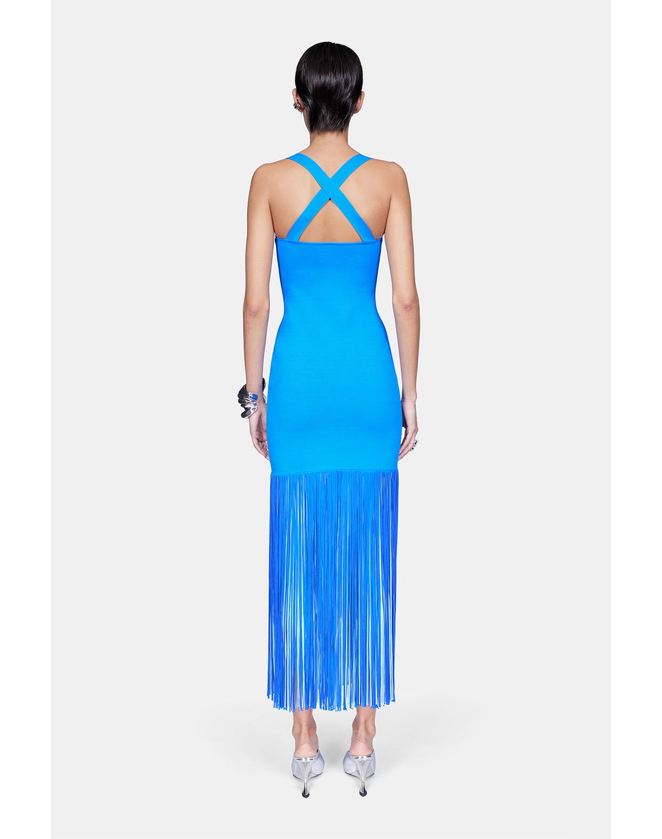 Fringe Mia Dress | Ocean & Sky Blue