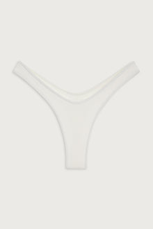 Full moon ribbed bottom white