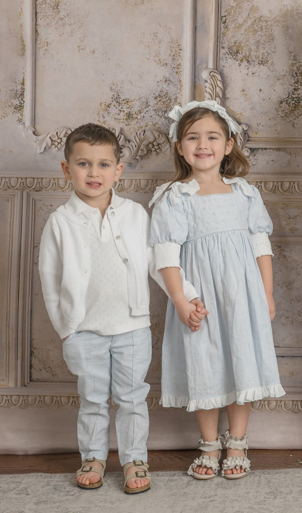Baby Girls | Knit Cotton Cardigan | White