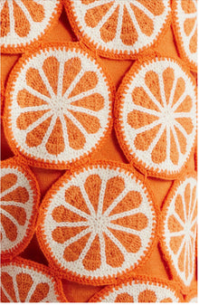 Orange Crochet Short | Orange