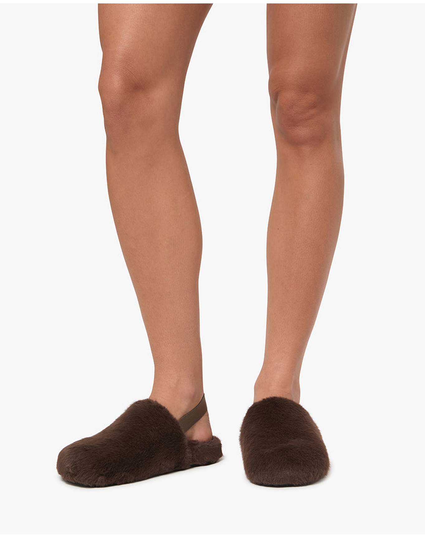 Fur Slipper | Chestnut
