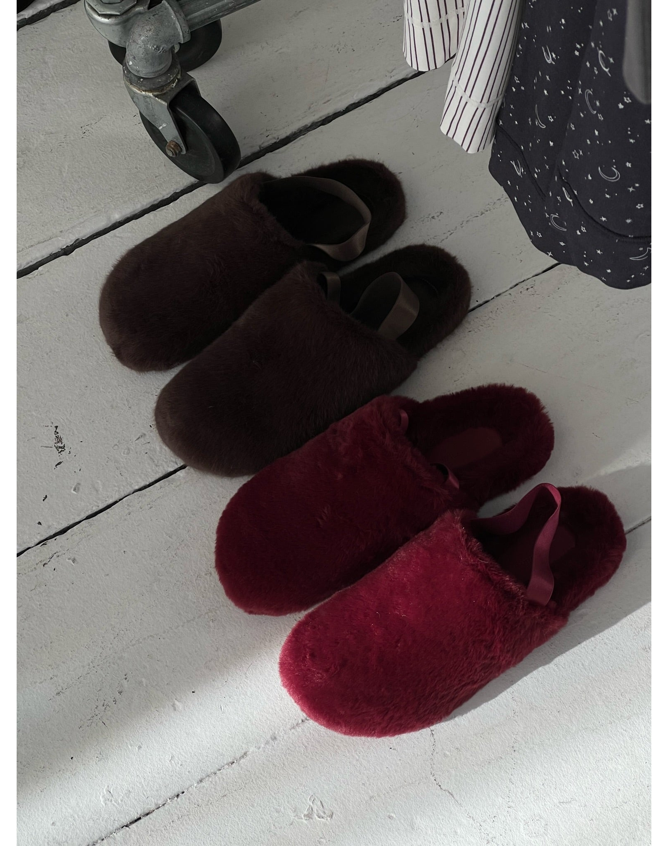 Fur Slipper | Chestnut