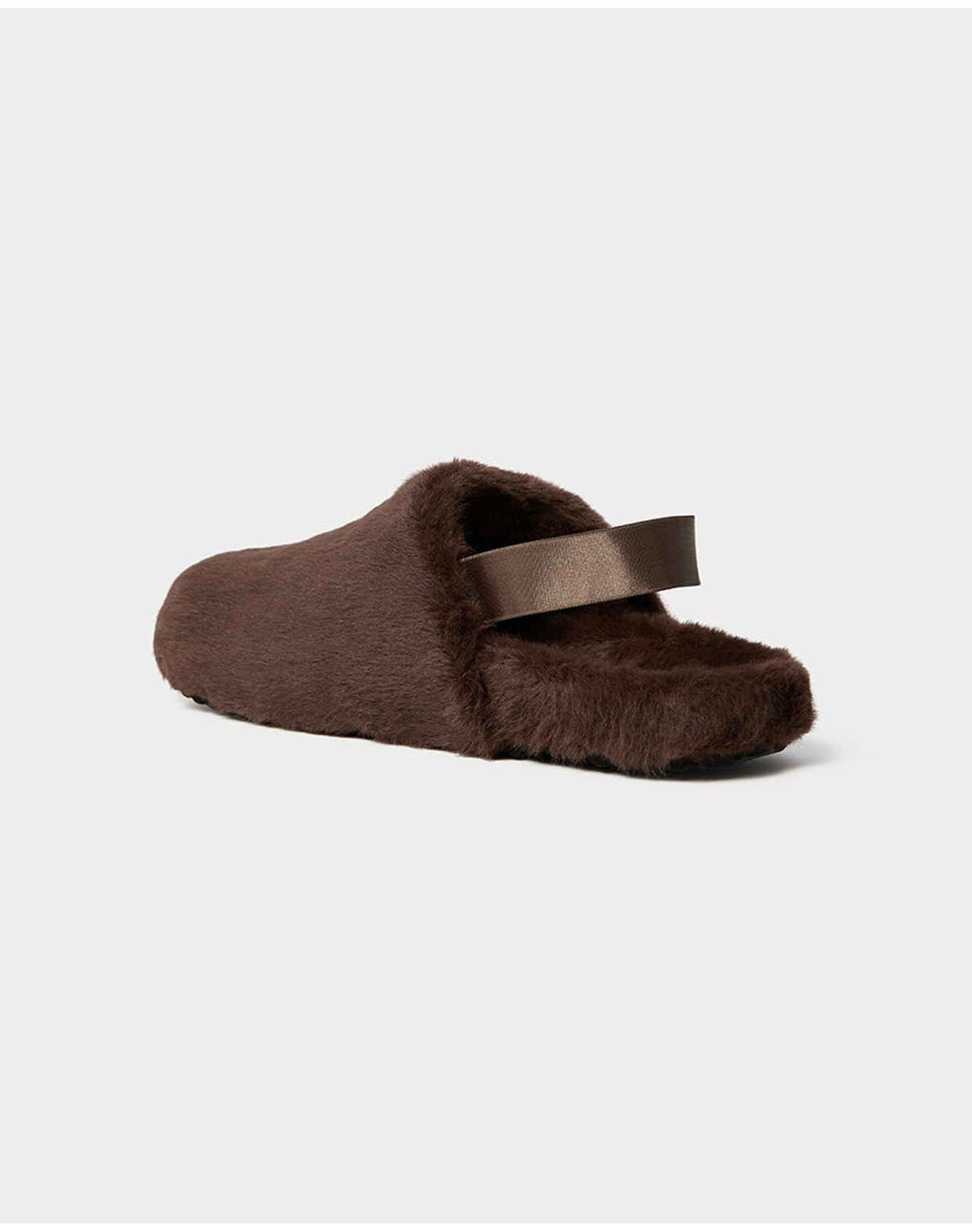 Fur Slipper | Chestnut